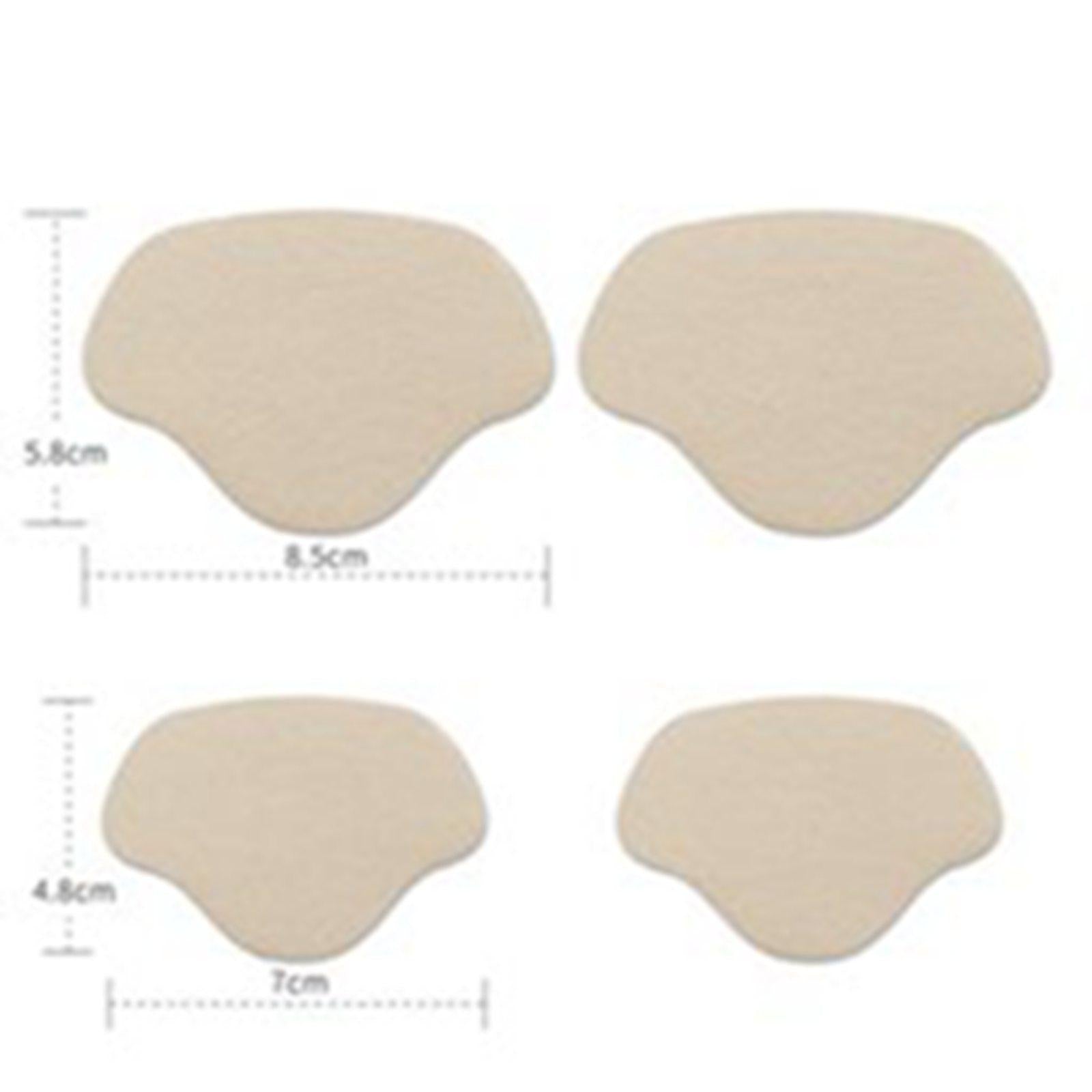 Shoe Heel Pad Insoles Heel Repair Heel Stick for Men & Women High Heels khaki