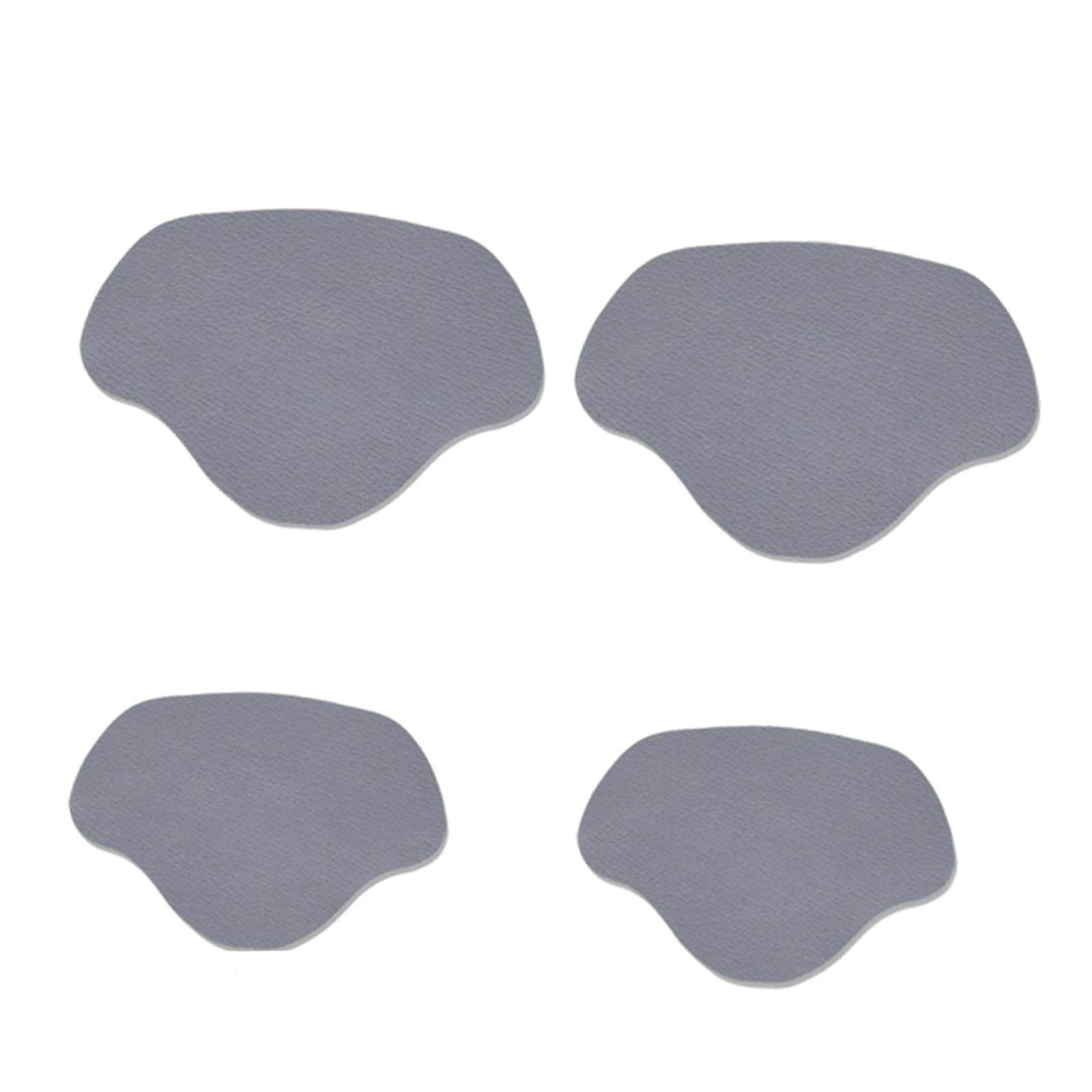 Shoe Heel Pad Insoles Heel Repair Heel Stick for Men & Women High Heels light gray