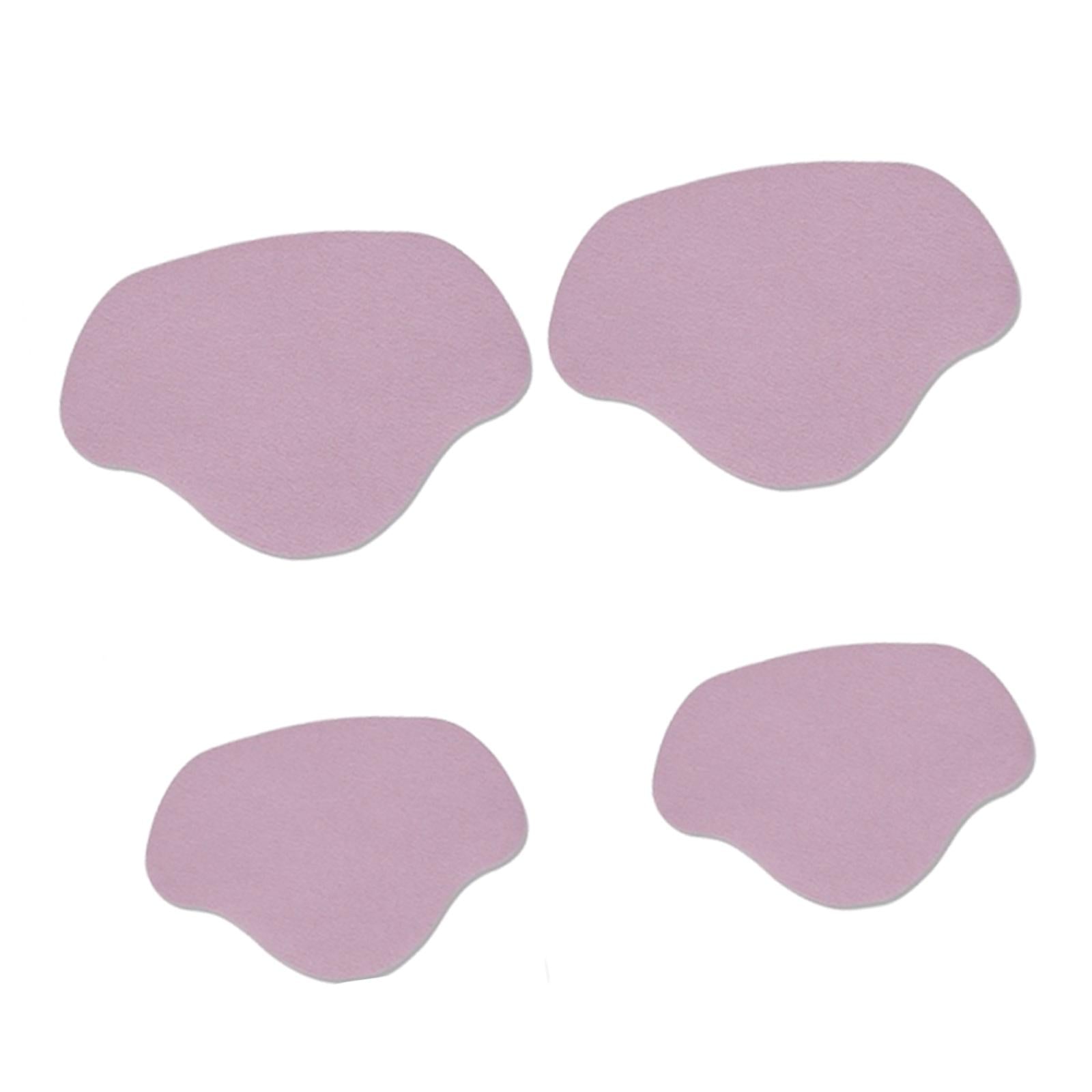 Shoe Heel Pad Insoles Heel Repair Heel Stick for Men & Women High Heels pink