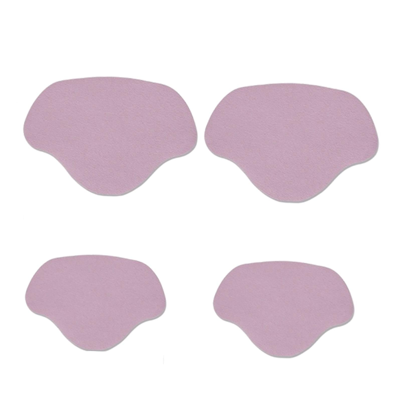 Shoe Heel Pad Insoles Heel Repair Heel Stick for Men & Women High Heels pink