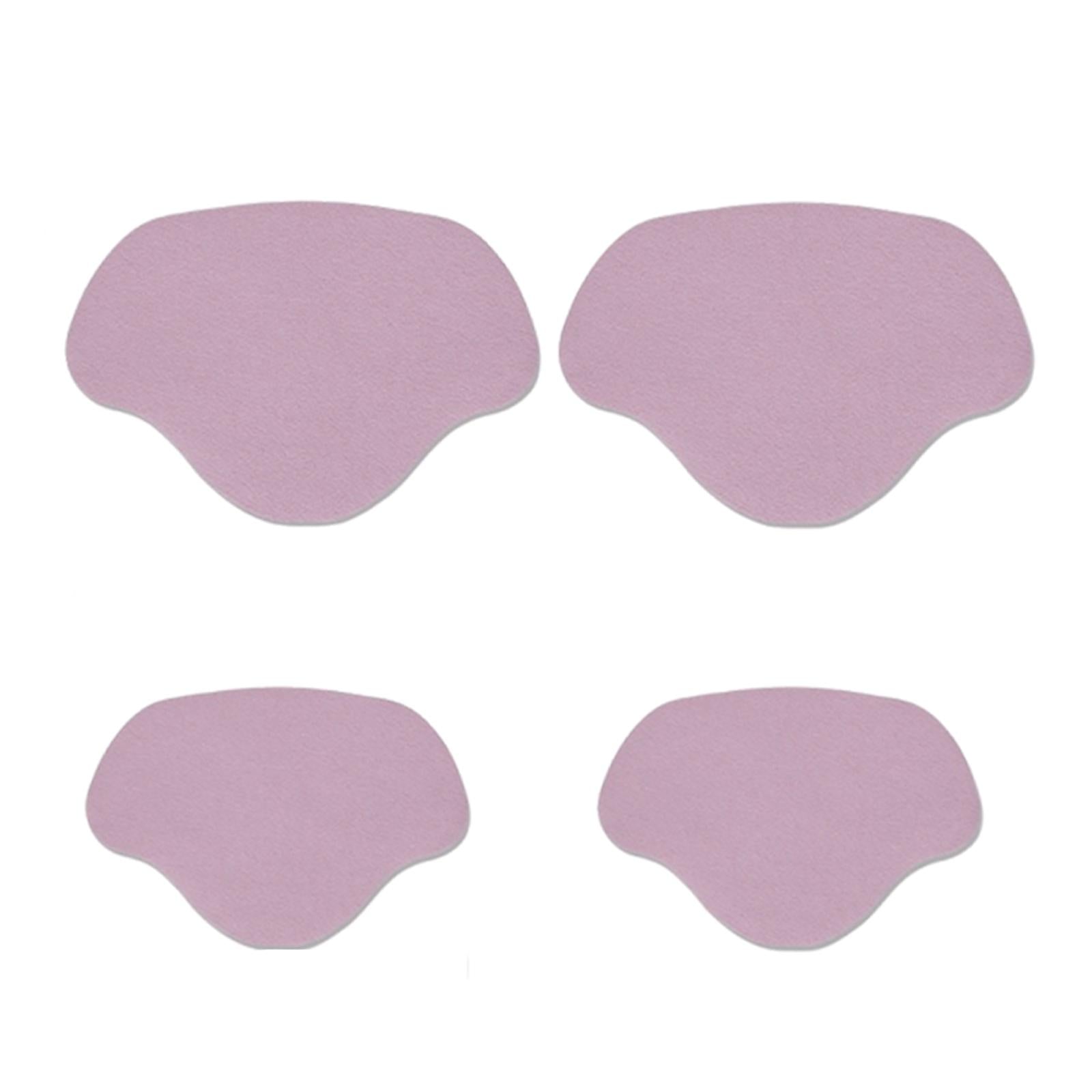 Shoe Heel Pad Insoles Heel Repair Heel Stick for Men & Women High Heels pink