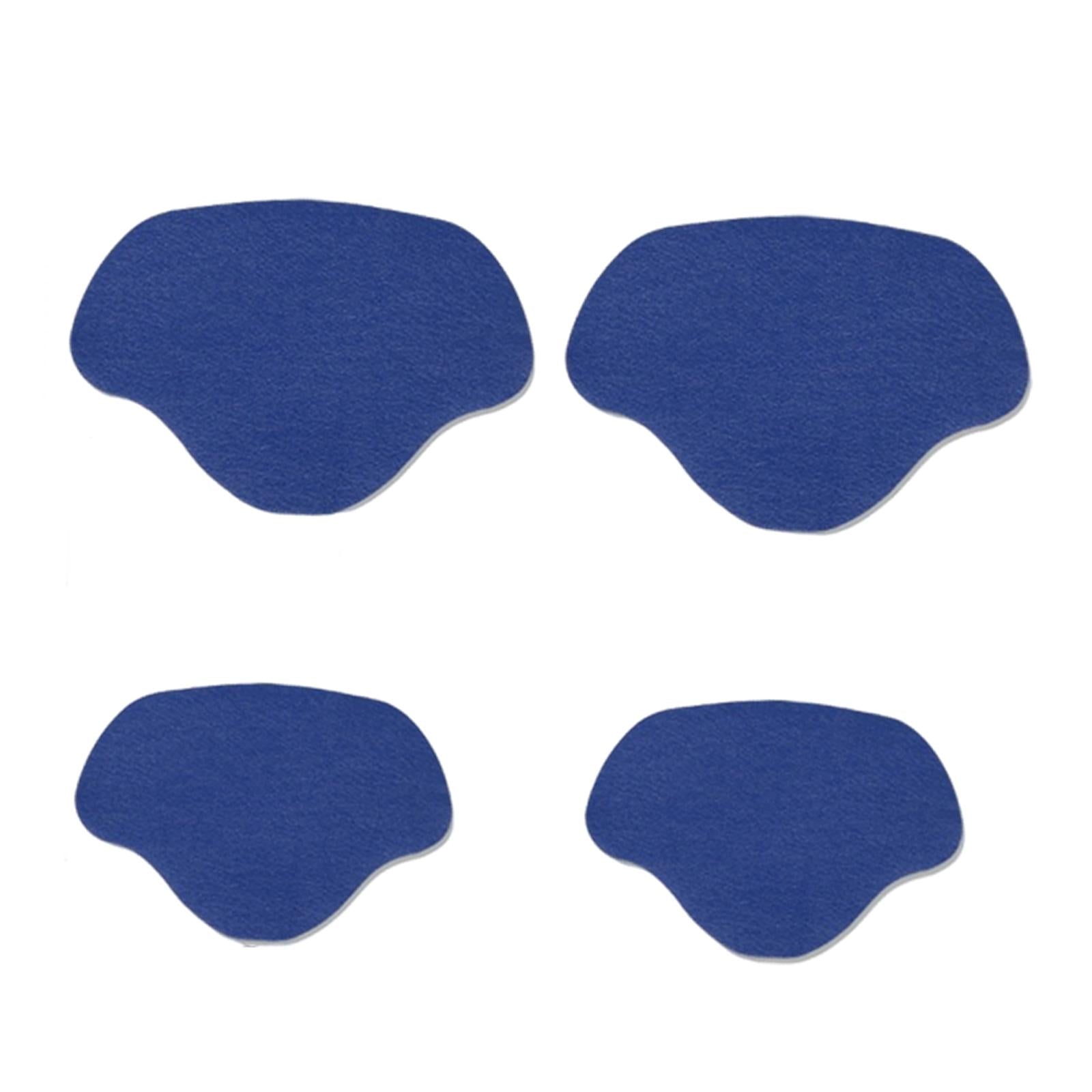Shoe Heel Pad Insoles Heel Repair Heel Stick for Men & Women High Heels blue
