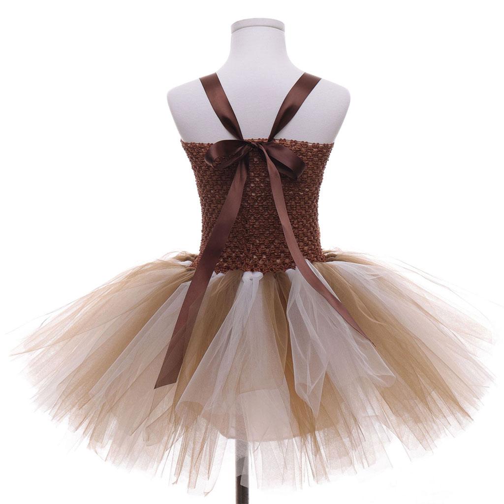 Baby Toddler Girl Fancy Tutu Dress Costume Party Outfit Cosplay Clothes S
