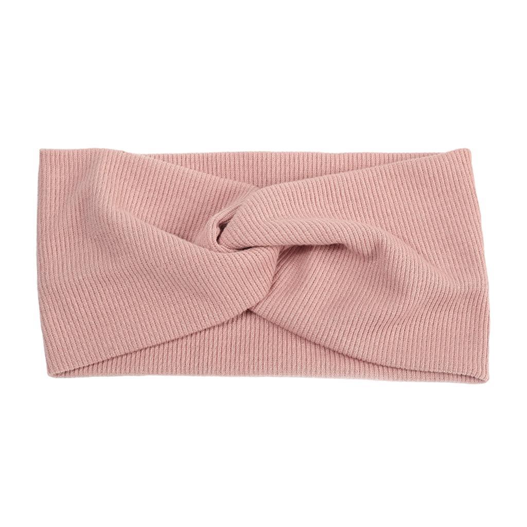 Women's Stretchy Hair Bands Girls Headwrap Bandage for Yoga Hair Accessories Pink