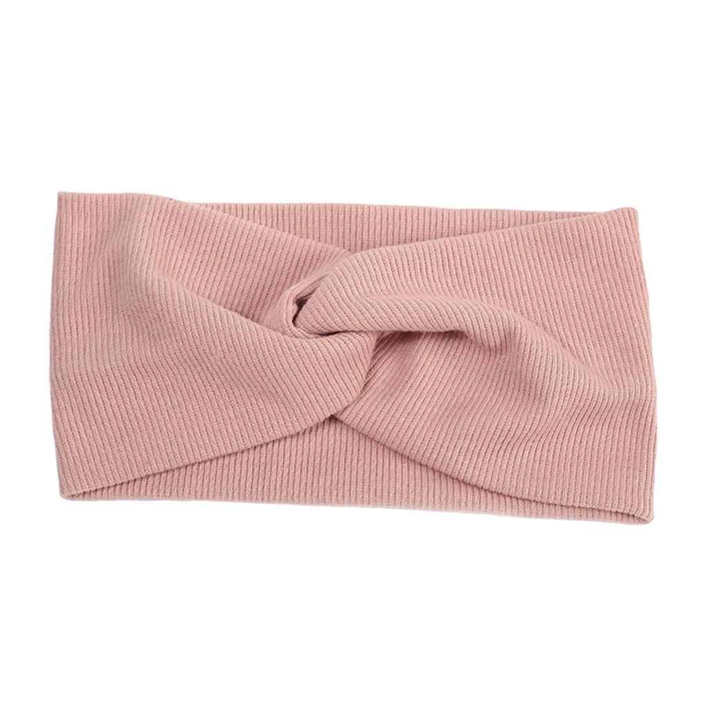 Women's Stretchy Hair Bands Girls Headwrap Bandage for Yoga Hair Accessories Pink