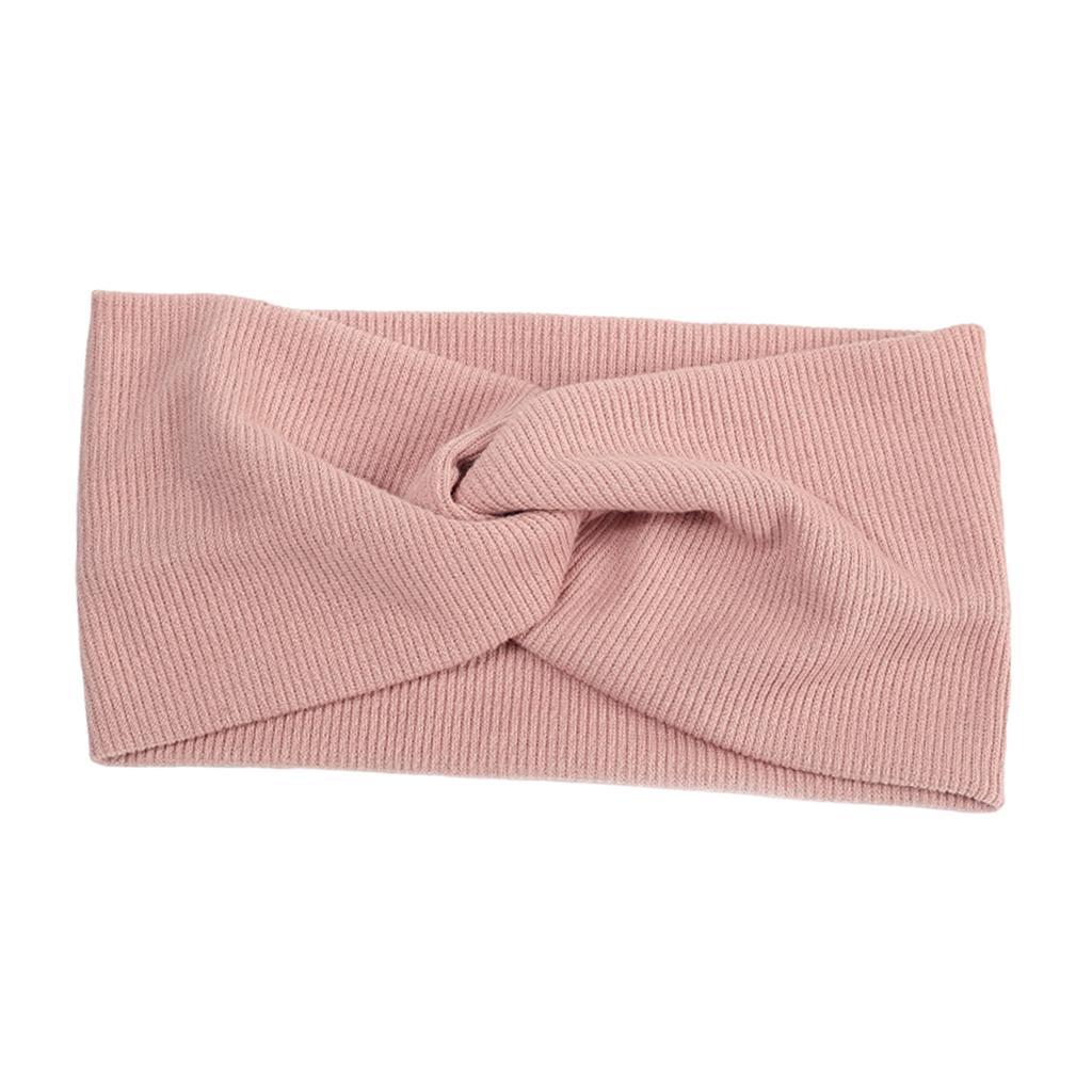 Women's Stretchy Hair Bands Girls Headwrap Bandage for Yoga Hair Accessories Pink