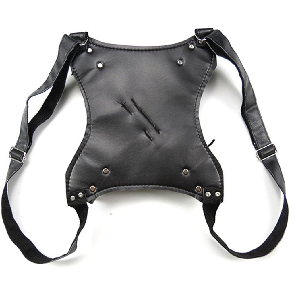PU Leather Double Swords Sheath Men's Scabbard Holder for Cosplay Costume