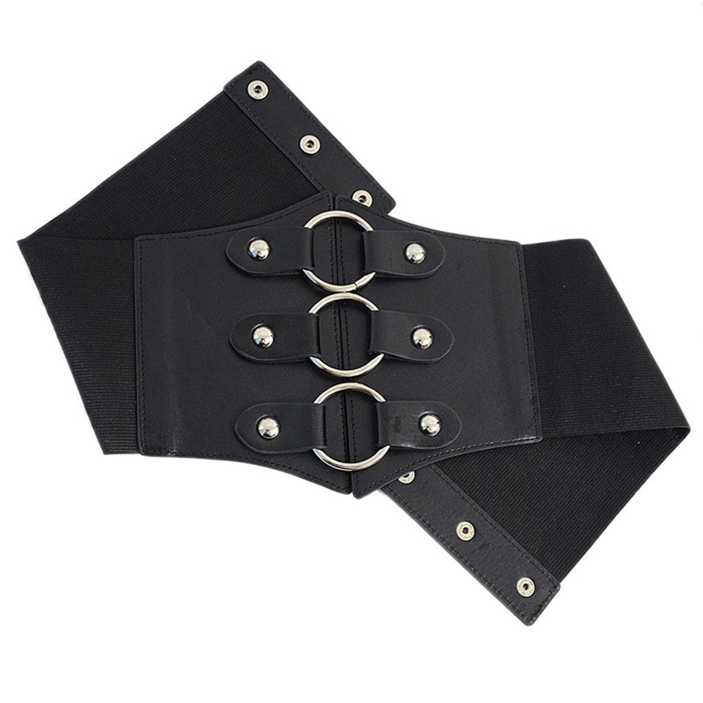 Cinch Belt Casual Women'S Steampunk Fashion Buckle for Ladies Blouse Sweater
