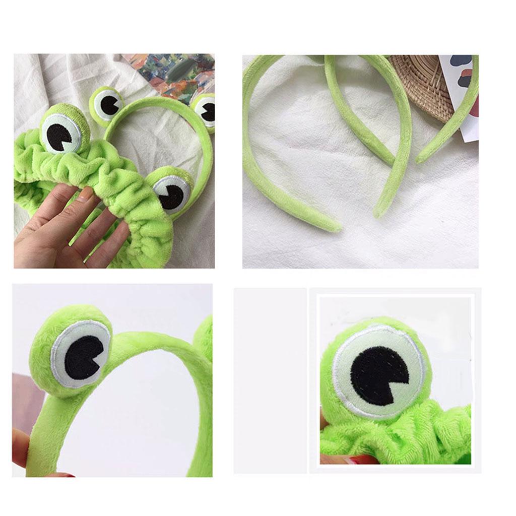 Hair Band Headwear Accessories Green Funny Turban Headband for Beauty Shower