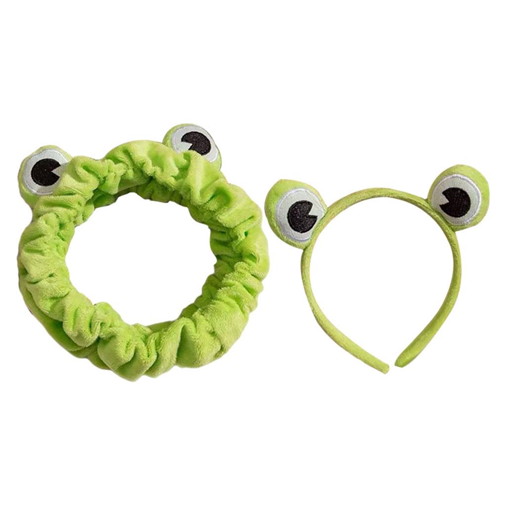 Hair Band Headwear Accessories Green Funny Turban Headband for Beauty Shower