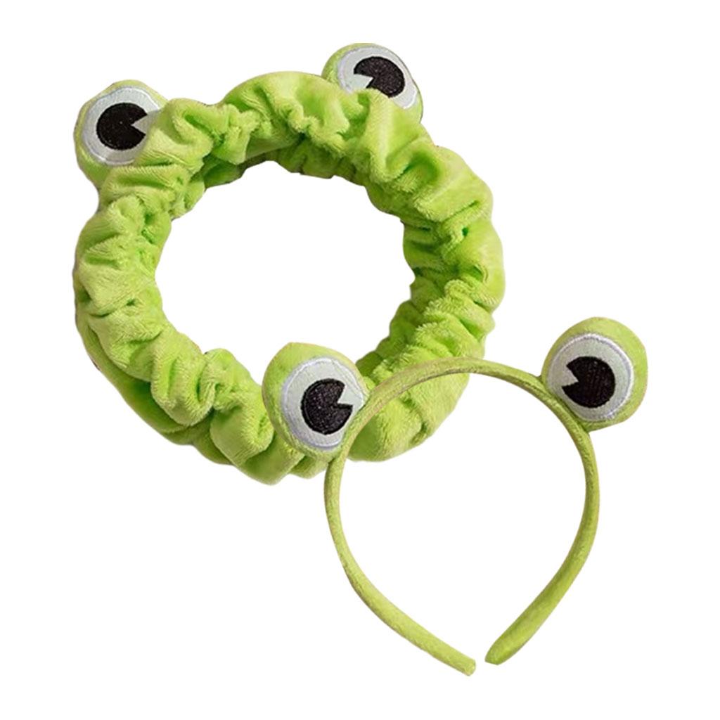 Hair Band Headwear Accessories Green Funny Turban Headband for Beauty Shower