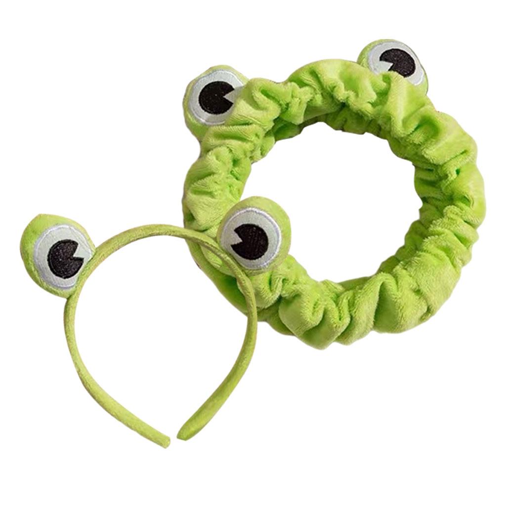 Hair Band Headwear Accessories Green Funny Turban Headband for Beauty Shower