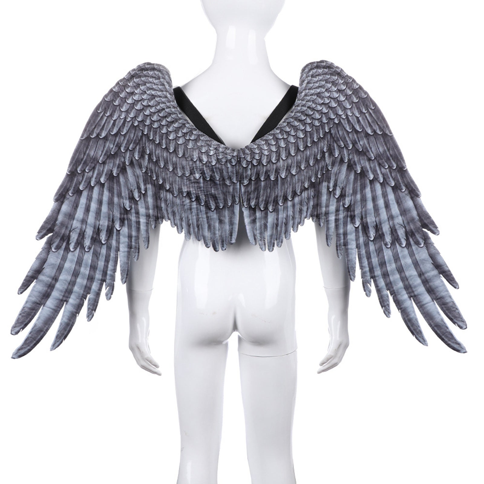 3D Kids Angel Wing for Cosplay Party Costumes Party Halloween Devil Costume Black