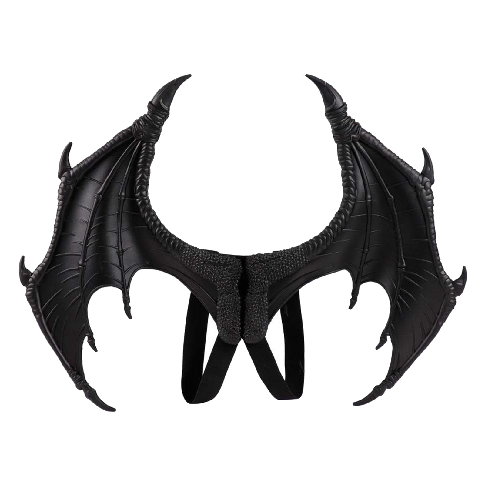 Halloween Dragon Wing Devil Costume for Girls Boys Teens Black