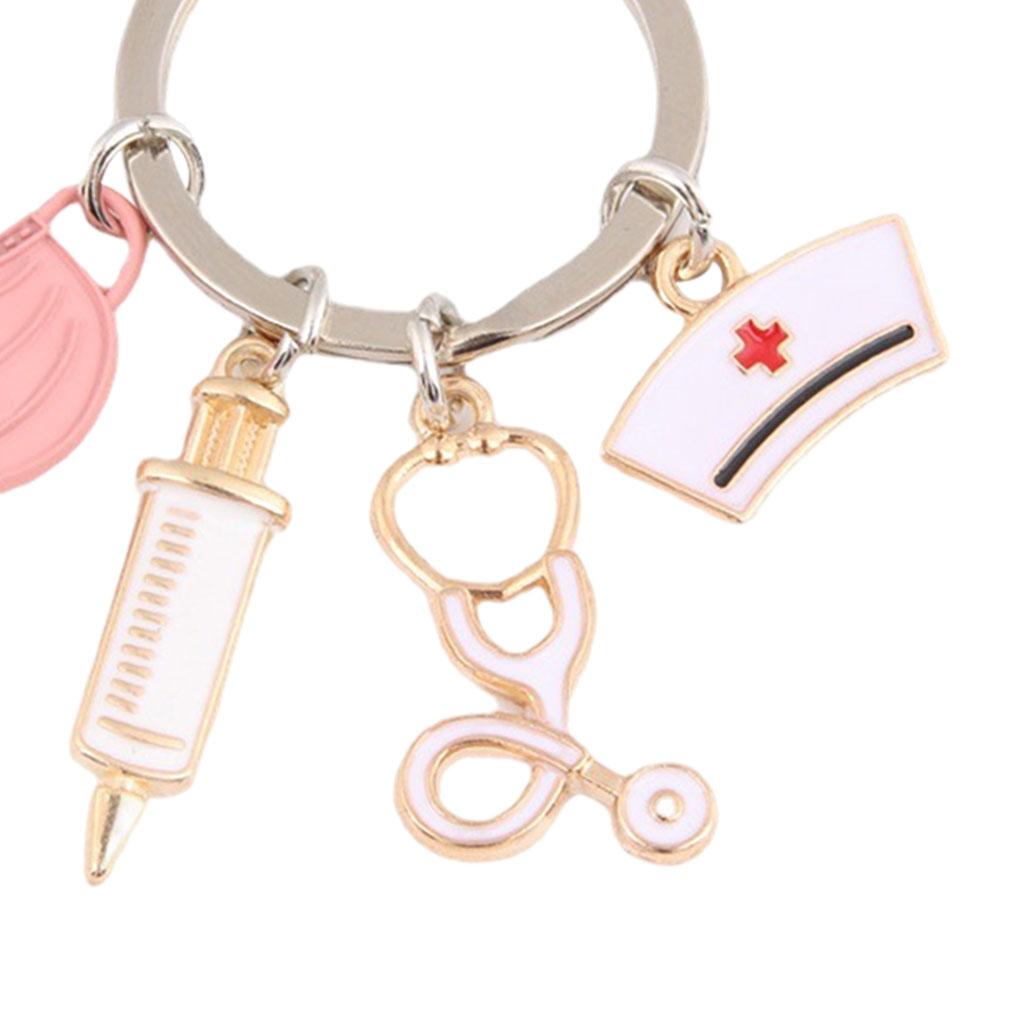 Key Chain Key Ring Car decorate Pendant Crafts Gifts pink