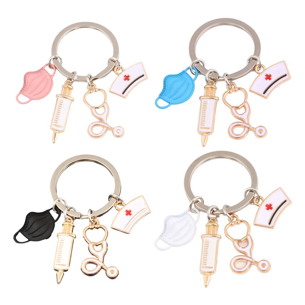 Key Chain Key Ring Car decorate Pendant Crafts Gifts pink