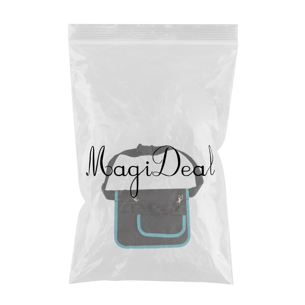 Waist Bag Nurse Pouch for Portable Tool Pocket Organizer Belt Blue