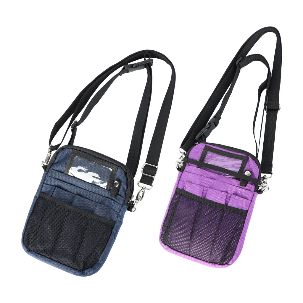 Nurse Fanny Pack Multi Compartment for Bandage Tools Purple