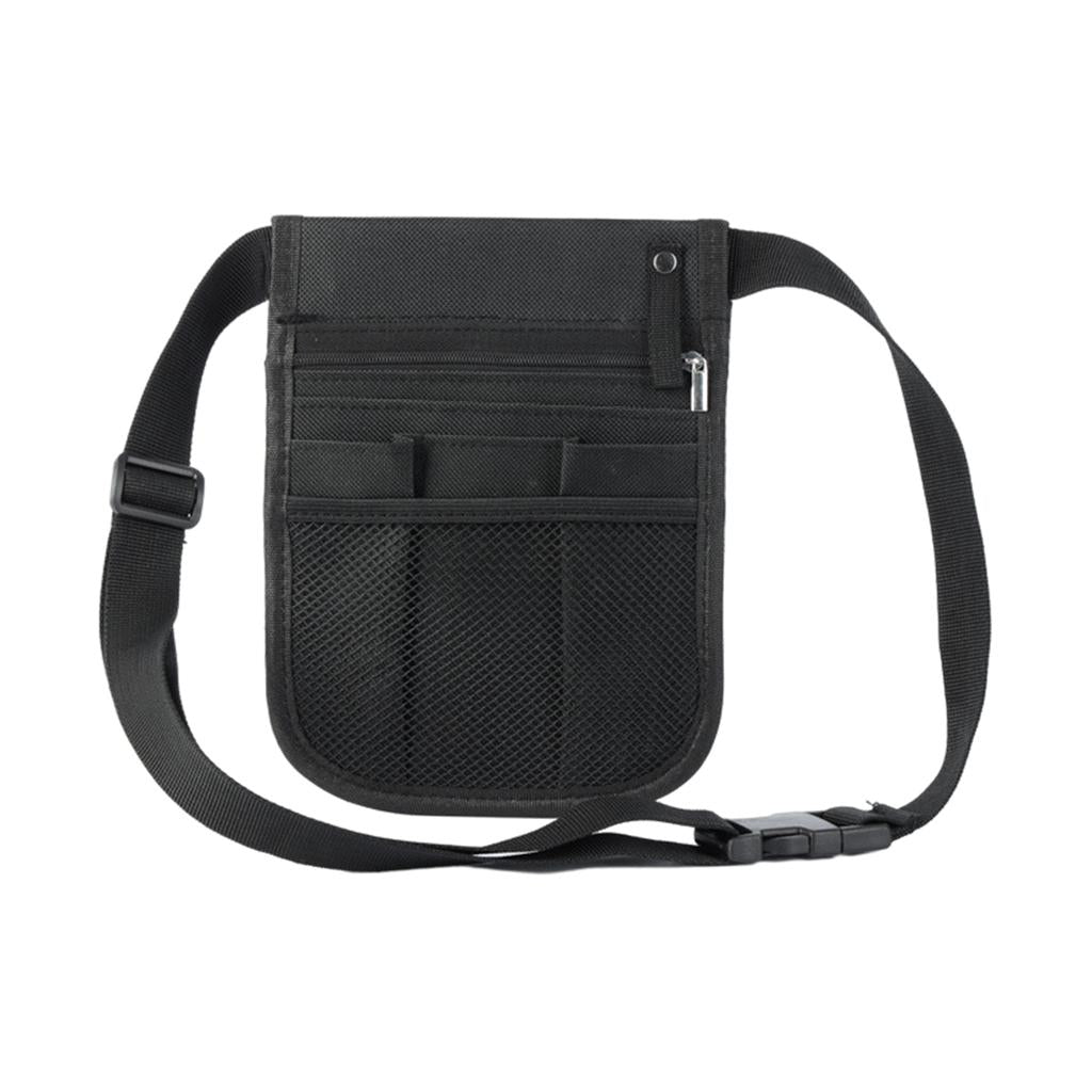 Nurse Organizer Belt Adjustable Extra Pocket Shoulder Bag Multi-Compartment
