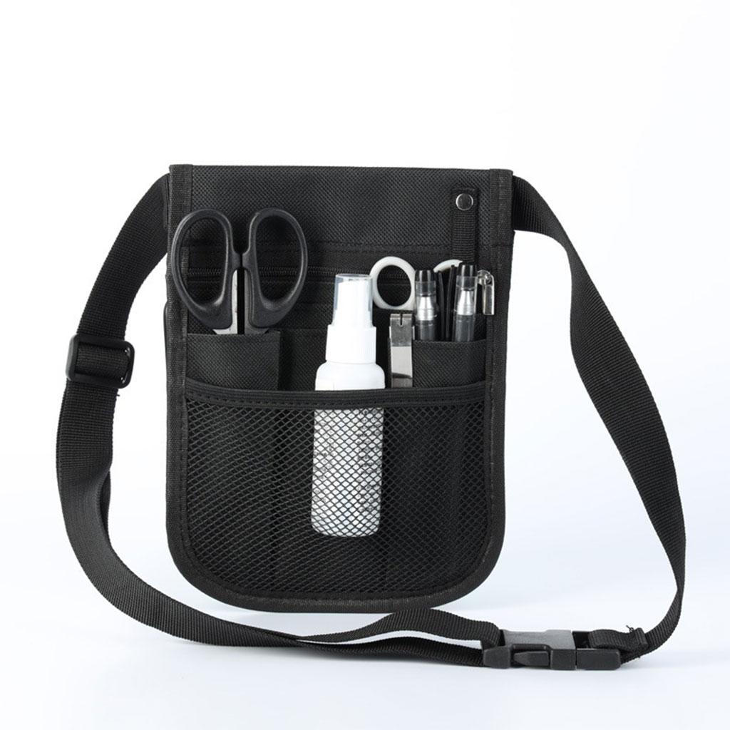 Nurse Organizer Belt Adjustable Extra Pocket Shoulder Bag Multi-Compartment