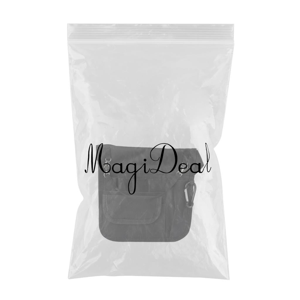 Nurse Pouch Waist Bag Pocket Quick Pick Bag Organizer Waist Bag Pouch Bag Black