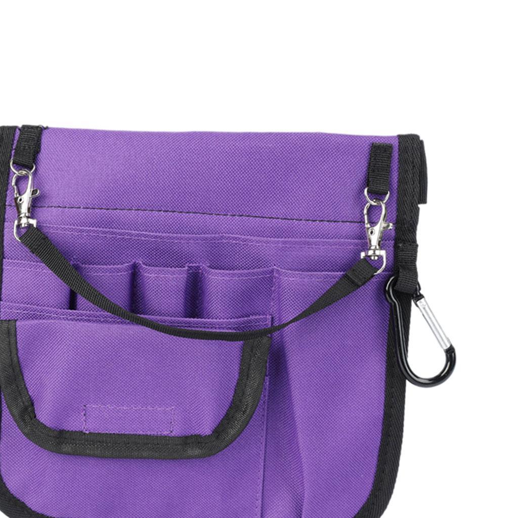 Nurse Pouch Waist Bag Pocket Quick Pick Bag Organizer Waist Bag Pouch Bag Purple