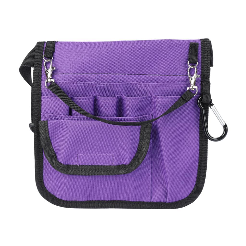 Nurse Pouch Waist Bag Pocket Quick Pick Bag Organizer Waist Bag Pouch Bag Purple