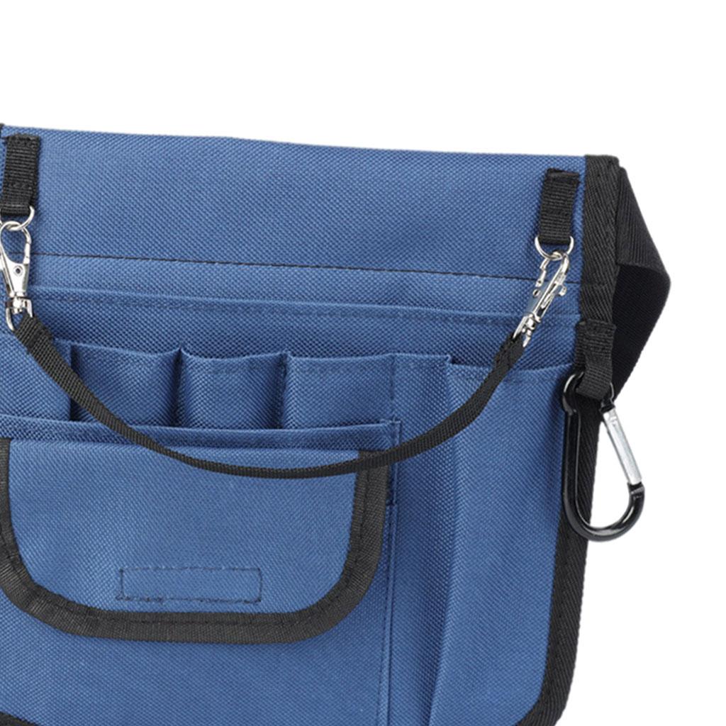 Nurse Pouch Waist Bag Pocket Quick Pick Bag Organizer Waist Bag Pouch Bag Blue