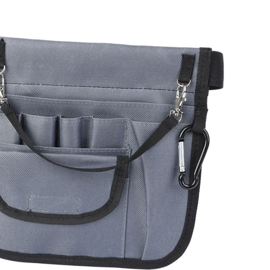 Nurse Pouch Waist Bag Pocket Quick Pick Bag Organizer Waist Bag Pouch Bag Gray