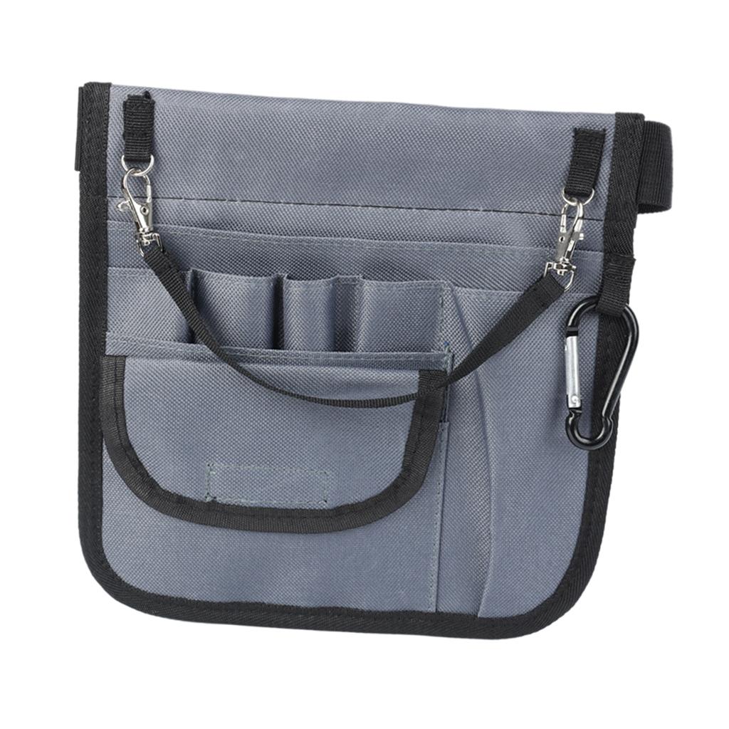 Nurse Pouch Waist Bag Pocket Quick Pick Bag Organizer Waist Bag Pouch Bag Gray