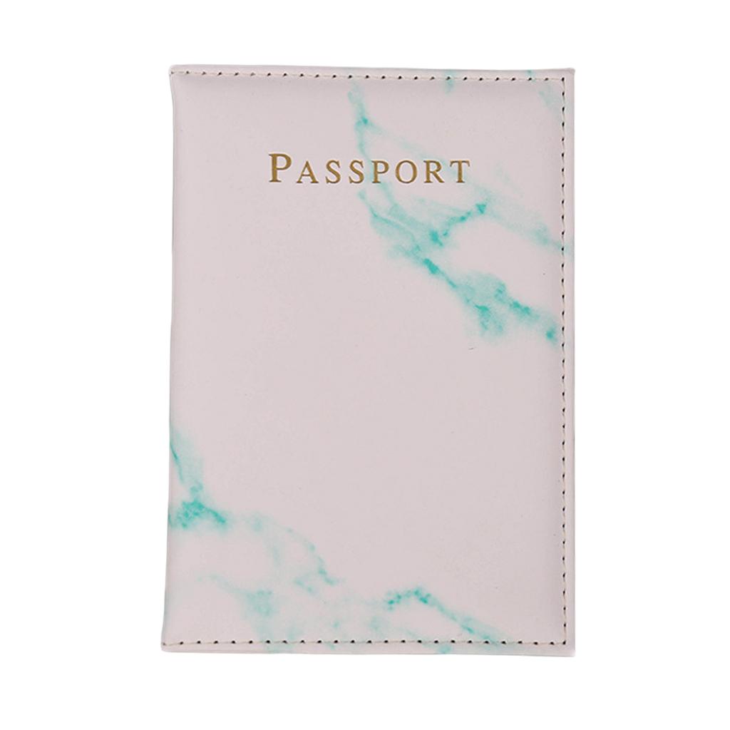 Travel Passports Holder Passport Holder Cover Wallet Case  Light Blue