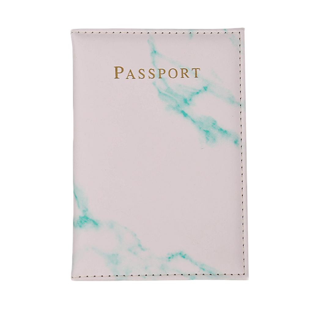Travel Passports Holder Passport Holder Cover Wallet Case  Light Blue