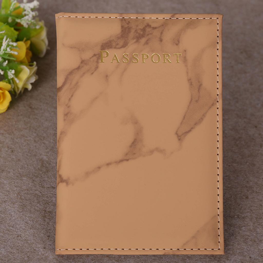 Travel Passports Holder Passport Holder Cover Wallet Case  Bronze