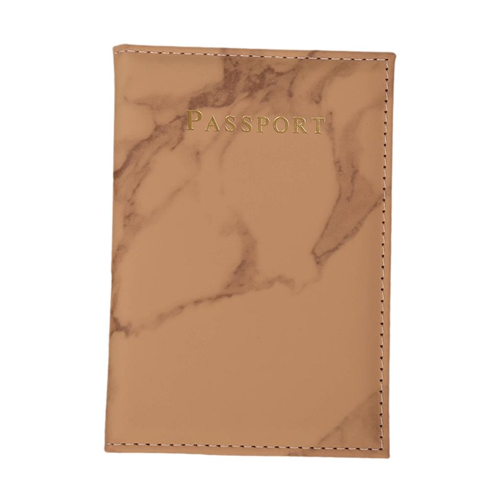 Travel Passports Holder Passport Holder Cover Wallet Case  Bronze