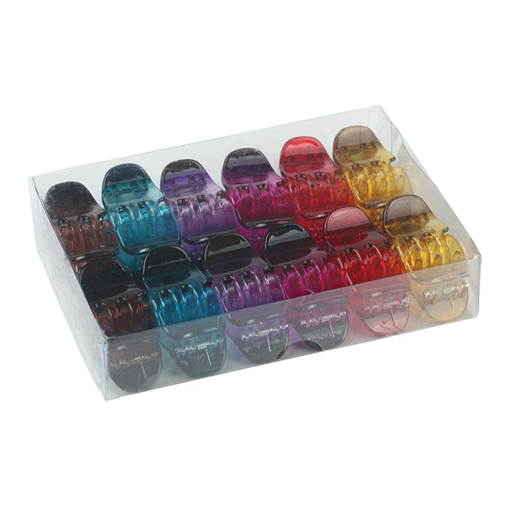 24 Pieces Hair Claws Small Mini Barrettes Hair Accessories Hair Clip Clamp Multicolor