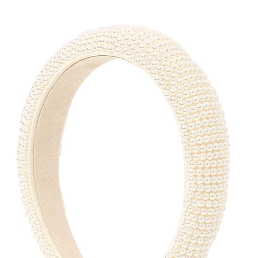 Women Elegant Pearl Headband Girls Hairband Hair Hoop Accessories Little pearl