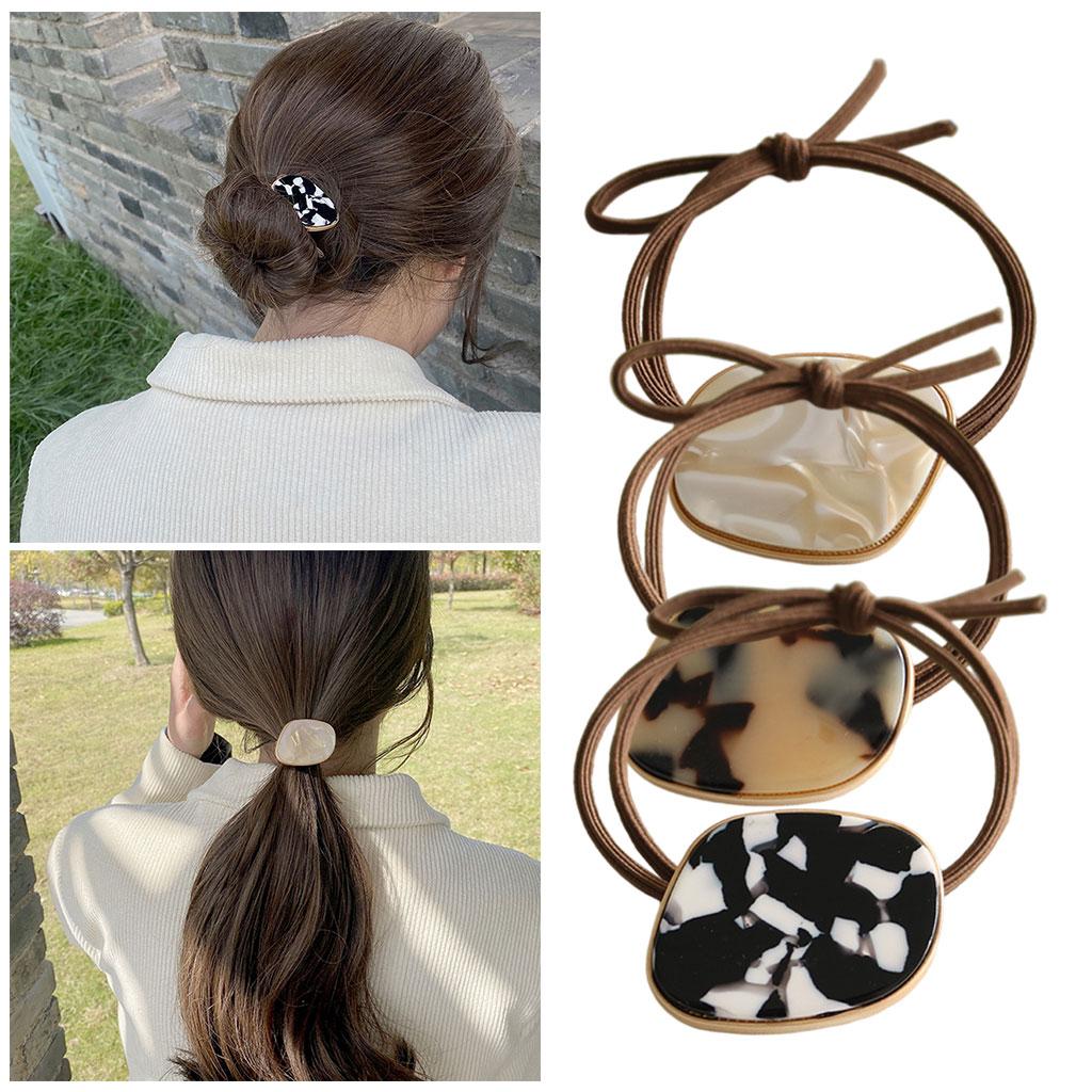 Hair Ties Fashion Simple Headwear Hair Accessories Hair Bands Mlik tea