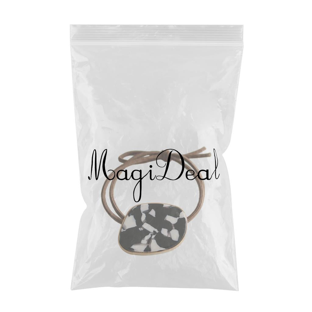 Hair Ties Fashion Simple Headwear Hair Accessories Hair Bands Black white