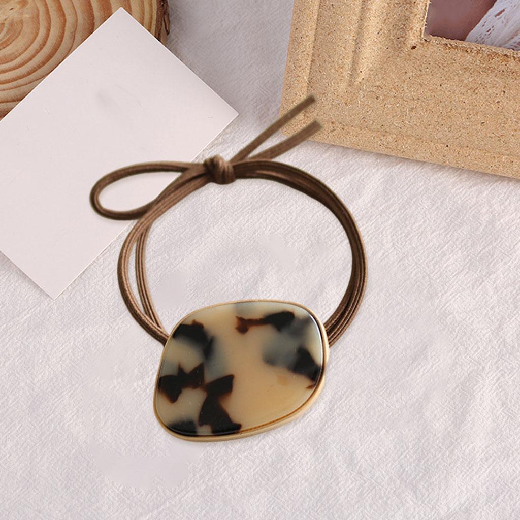 Hair Ties Fashion Simple Headwear Hair Accessories Hair Bands Coffee