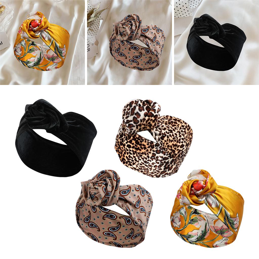 Women Wire Headwear Hair Band Headband Holiday Headdress Girl Hair Holder Lily Yellow