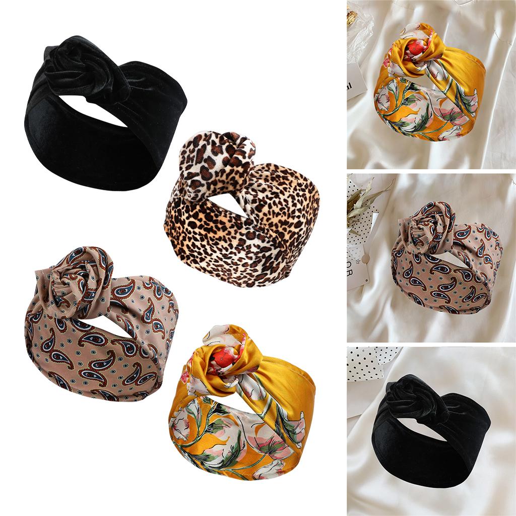 Women Wire Headwear Hair Band Headband Holiday Headdress Girl Hair Holder Lily Yellow