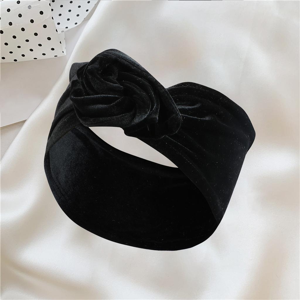 Women Wire Headwear Hair Band Headband Holiday Headdress Girl Hair Holder Black