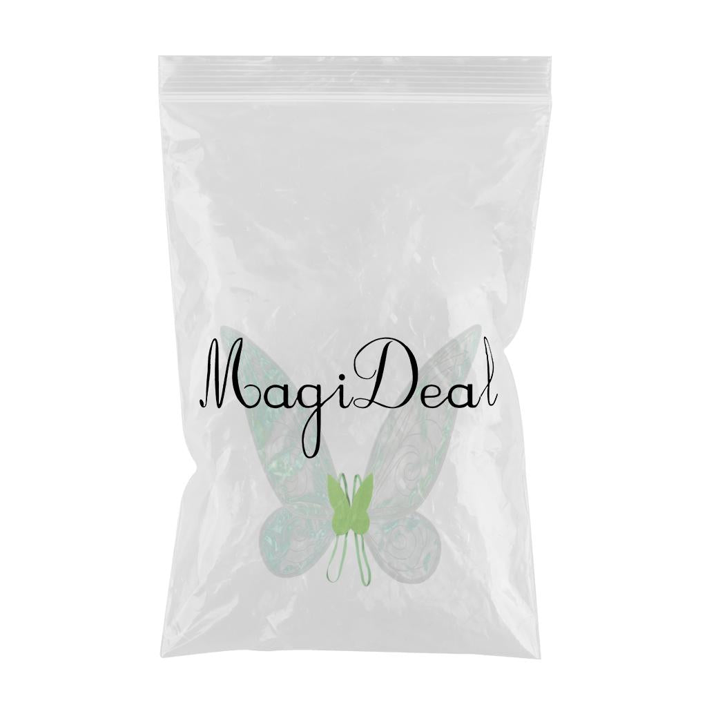 Butterfly Angel Fairy Sparkle for Halloween Cosplay Costume Girls Green