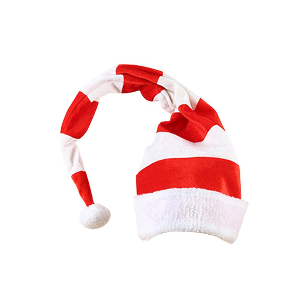 Red and White Elf Hats Funny Fancy Dress for Home Party Cosplay Costume
