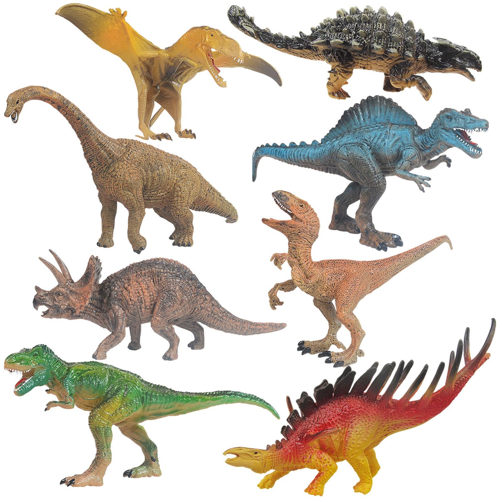 20Pcs Dinosaur Model Toy Kit Durable Party Supplies for Shelf Kids Children