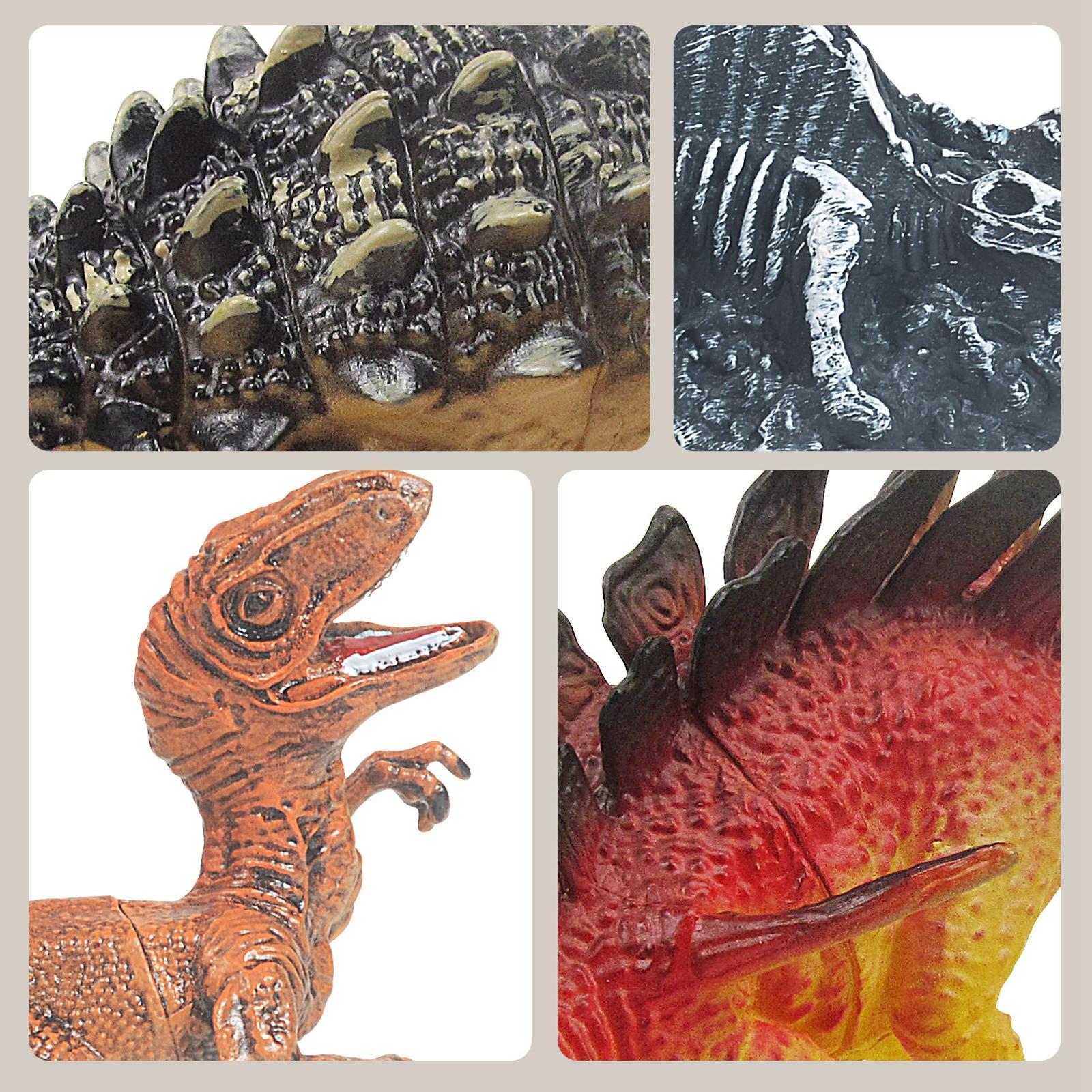 20Pcs Dinosaur Model Toy Kit Durable Party Supplies for Shelf Kids Children