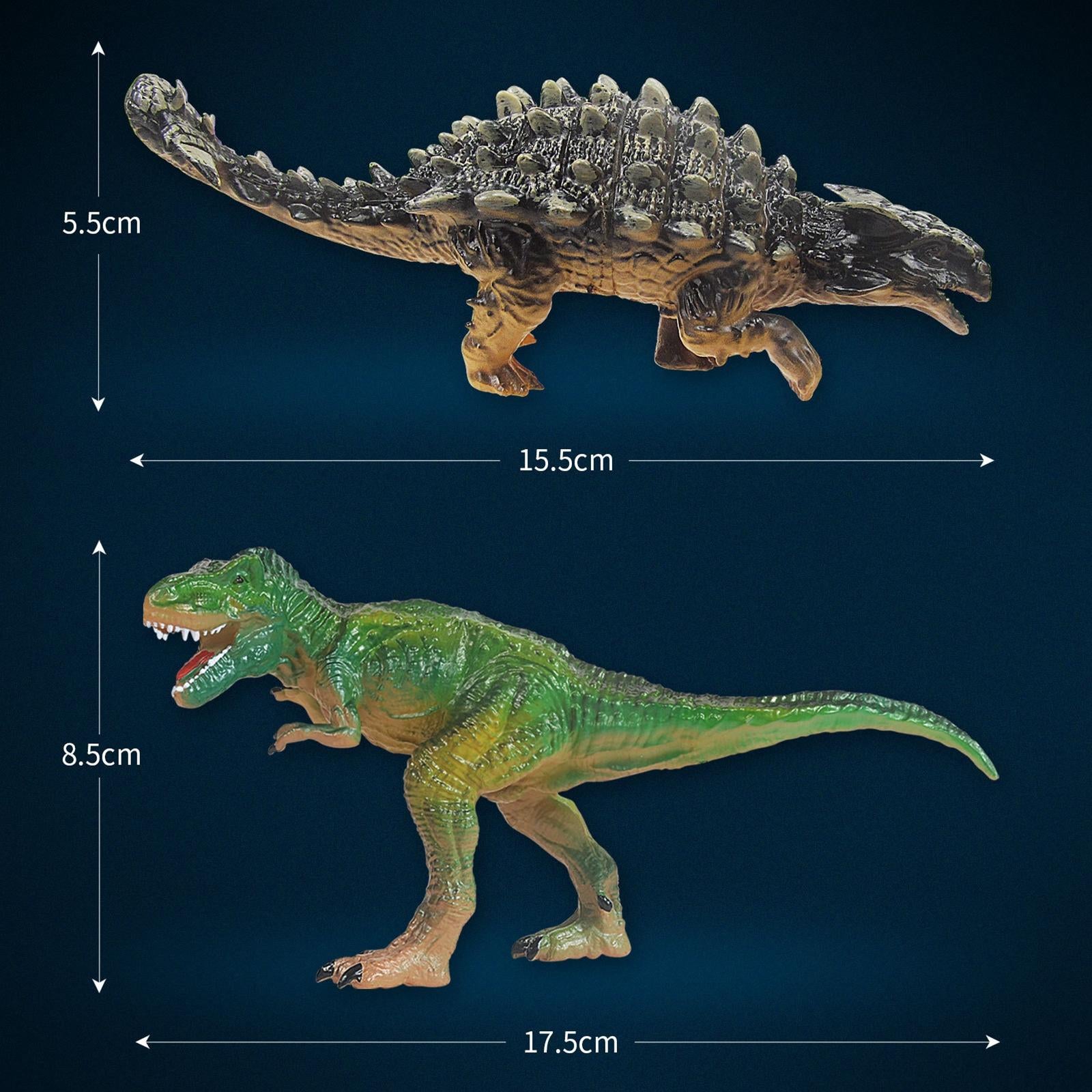 20Pcs Dinosaur Model Toy Kit Durable Party Supplies for Shelf Kids Children