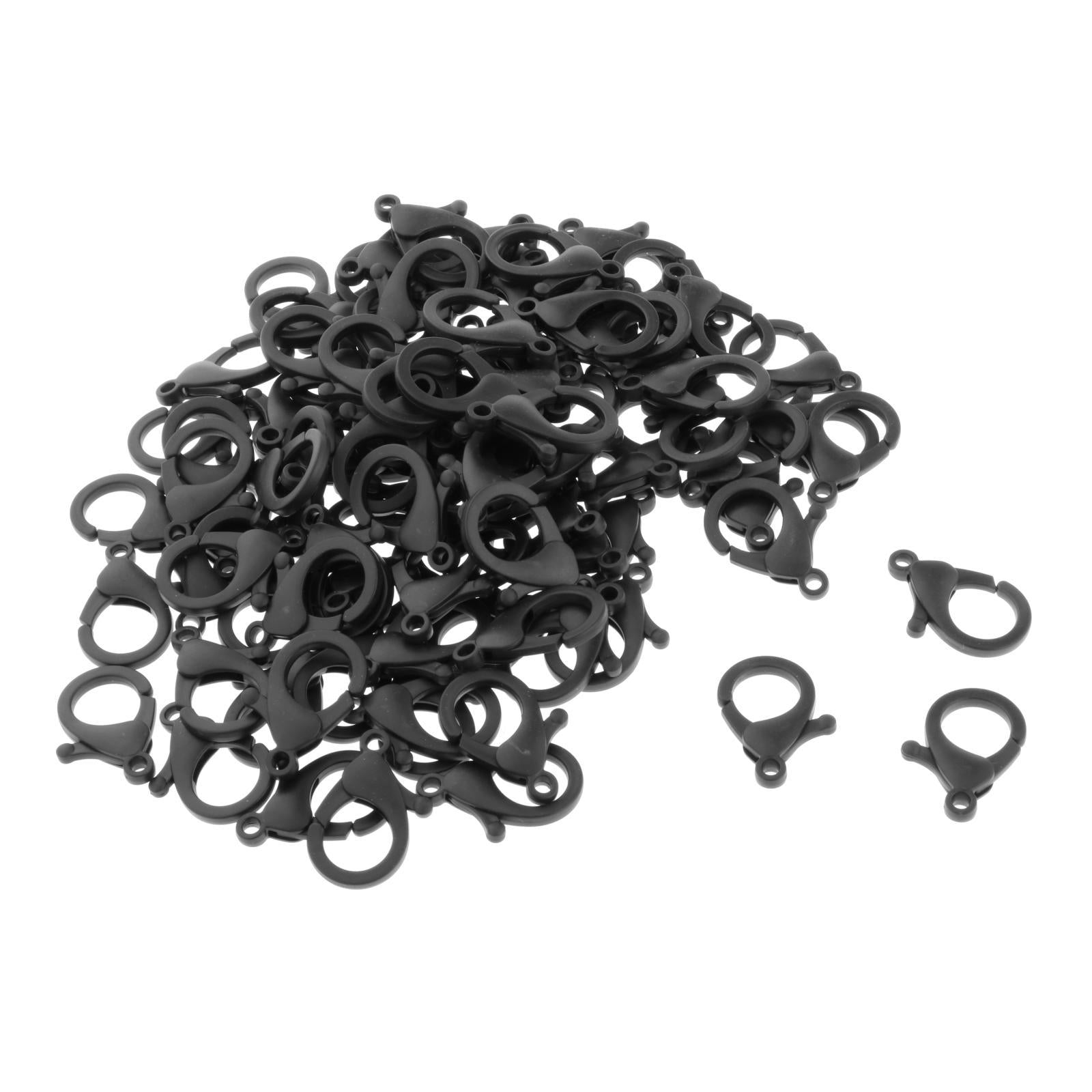 100 Pieces Lobster Clasp Hooks Claw Clips for Key Chain Sewing Suppliers