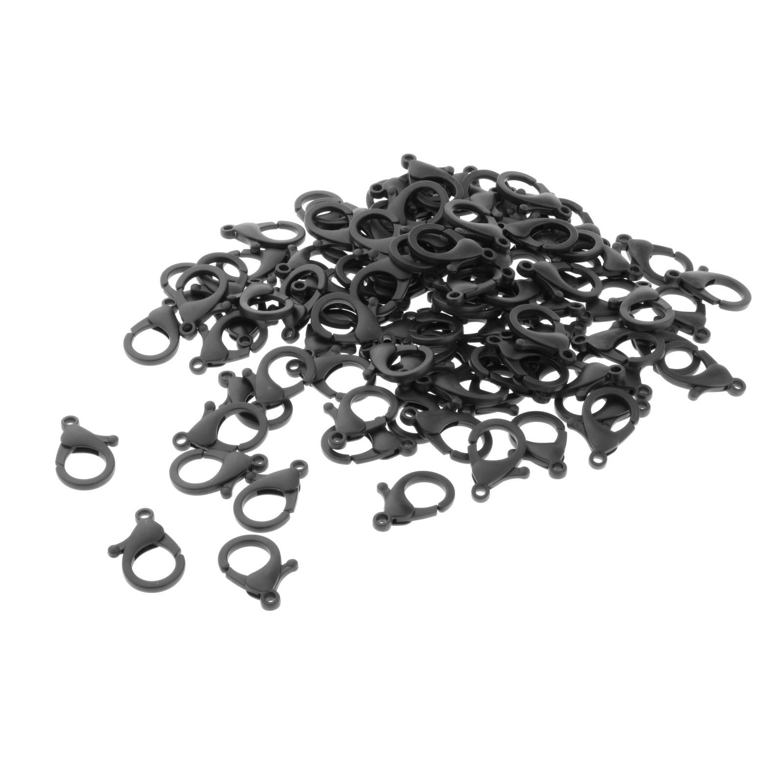 100 Pieces Lobster Clasp Hooks Claw Clips for Key Chain Sewing Suppliers