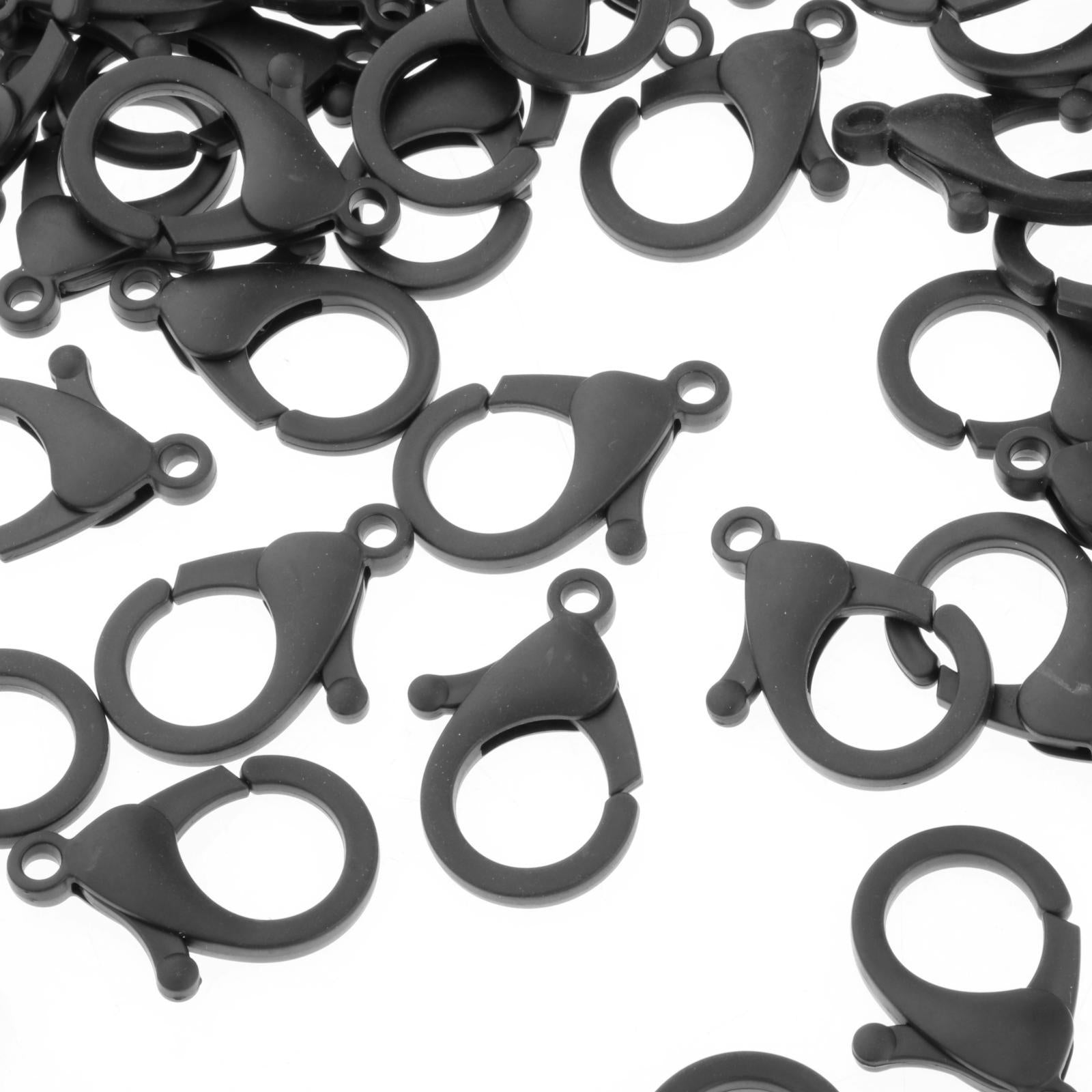 100 Pieces Lobster Clasp Hooks Claw Clips for Key Chain Sewing Suppliers